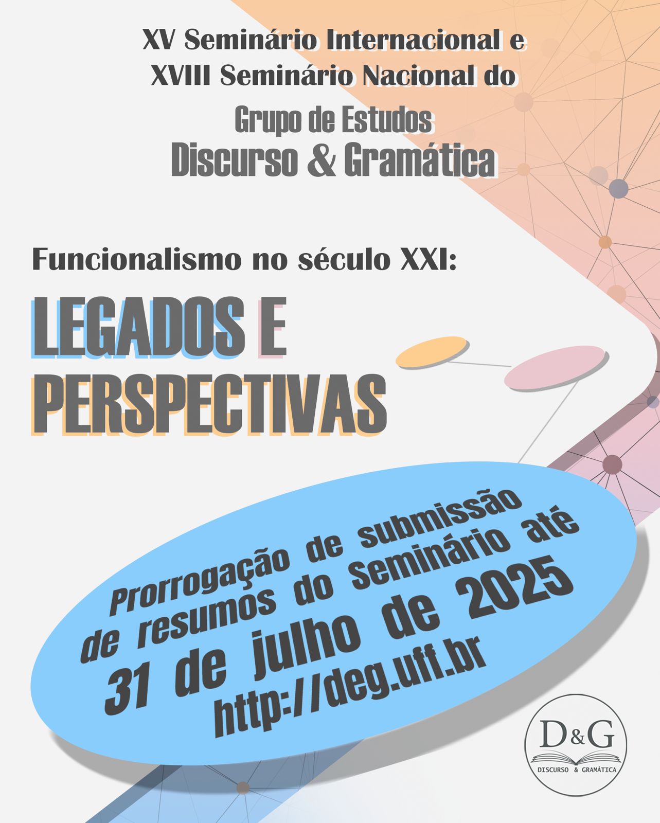 XV Seminário Internacional e XVIII Seminário Nacional do D&G