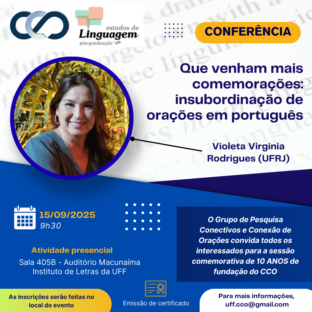 Sessão comemorativa – 10 anos de fundação do CCO