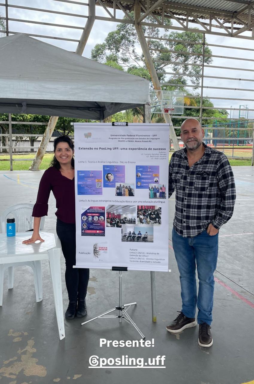 PPG Estudos de Linguagem marca presença em evento do PROEXT-PG da UFF